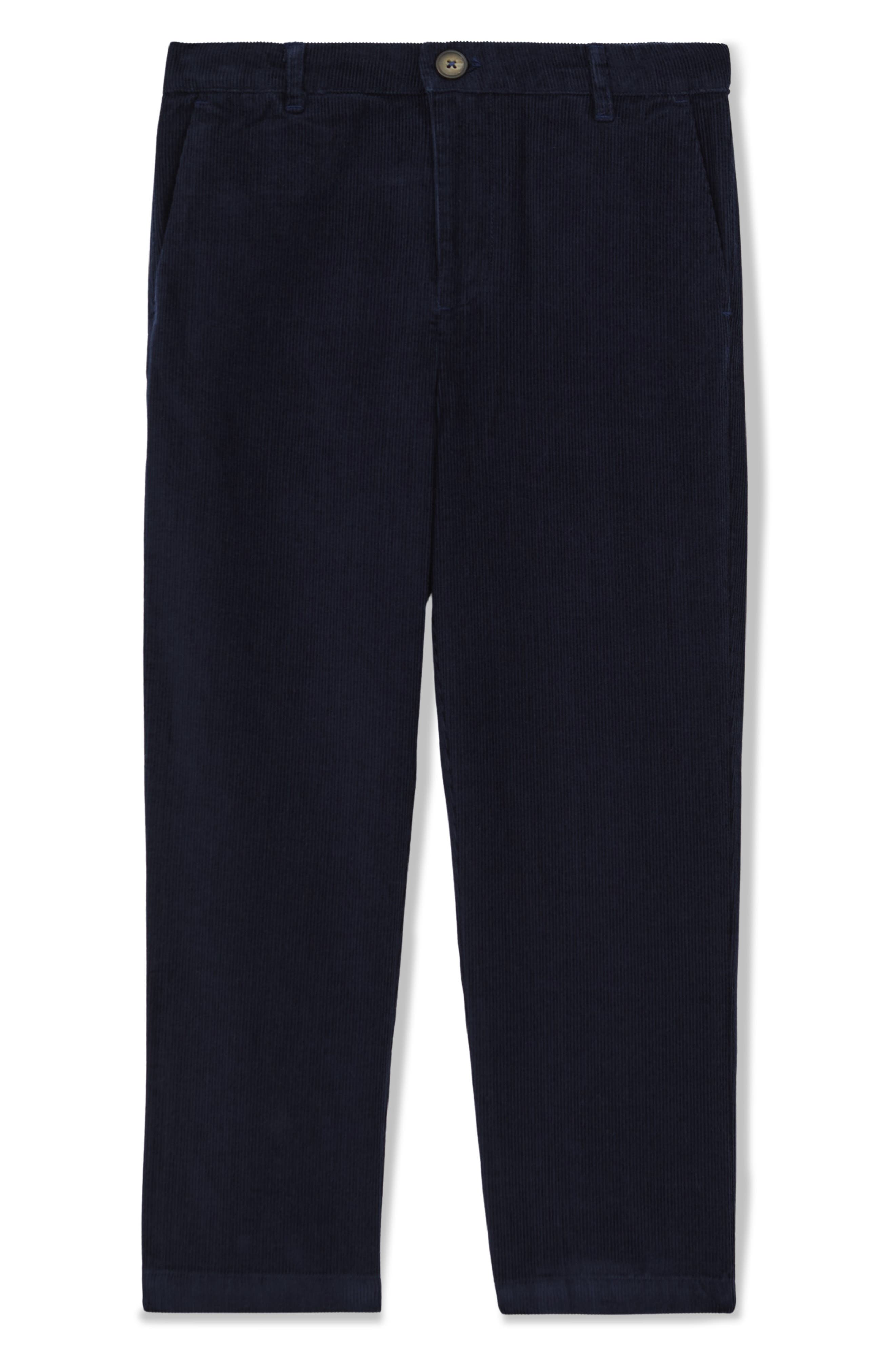 Reiss Kids' Banburgh Flat Front Cotton Corduroy Pants
