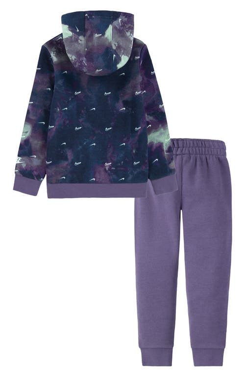 Nike Kids' Swoosh Fleece Set In Multi