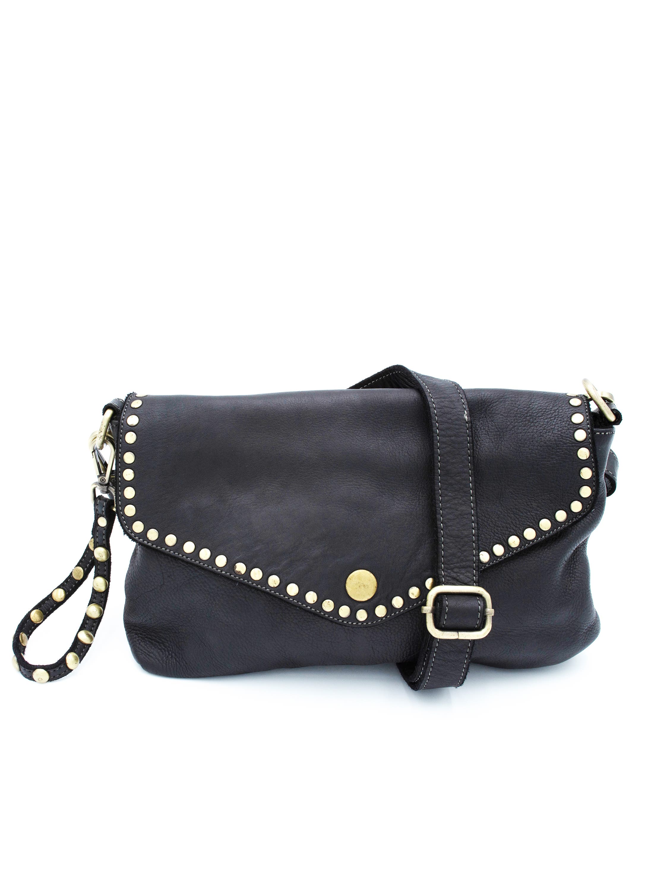 Bolsa Nova Aria Envelope Crossbody in Black 