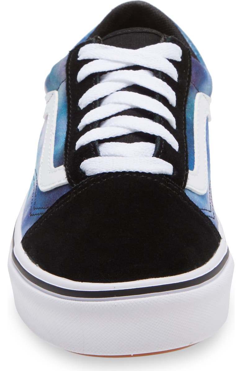 Vans ComfyCush Old Skool Sneaker, Alternate, color, Galaxy Black/True White
