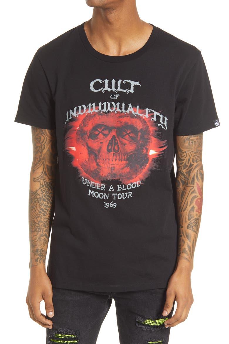 Graphic Tee, Main, color, BLACK