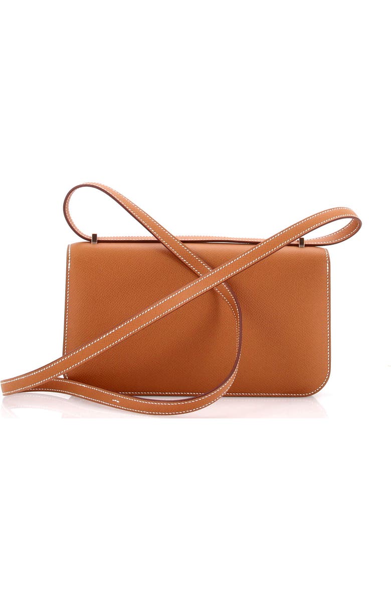 Pre-Owned Hermes Constance Elan NM Bag Epsom 25, Alternate, color, Gold