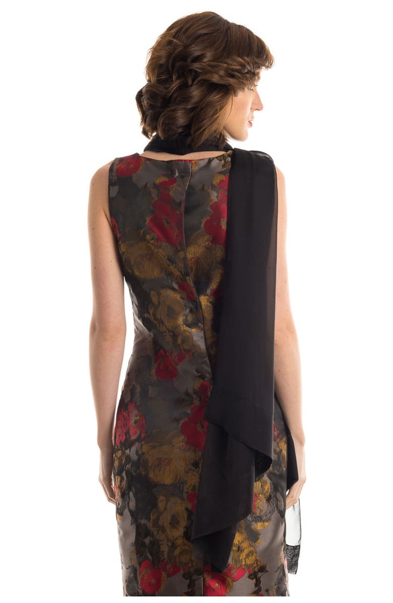 Elizabetta Carmen - Silk Scarf/Shawl for Women, Alternate, color, Black