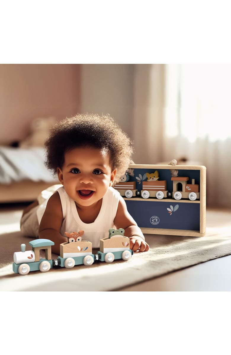 Speedy Monkey Train Set Display Case, Alternate, color, Multi