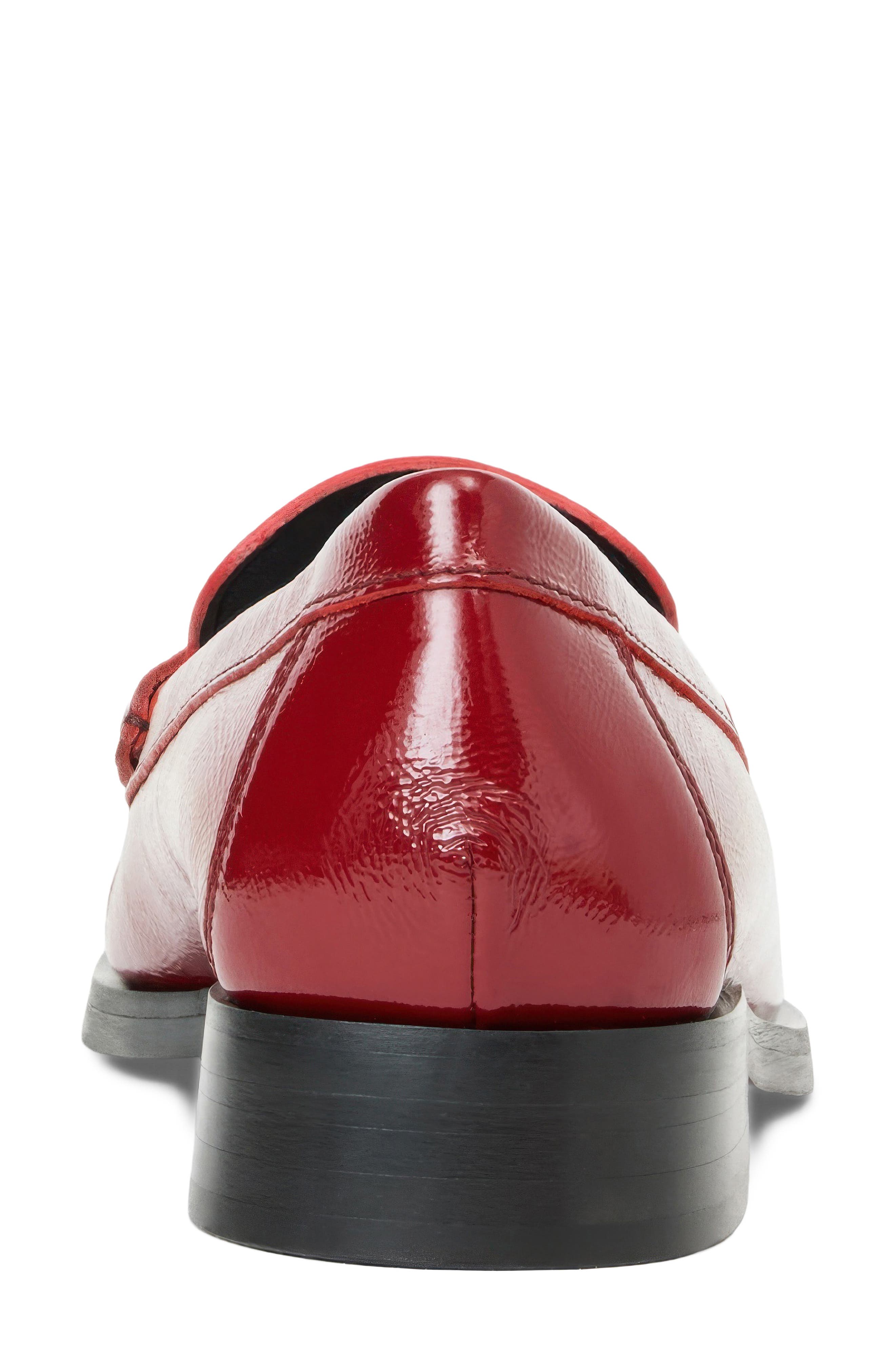Tabitha Weatherproof Penny Loafer, Alternate, color, ROUGE NAPLAK