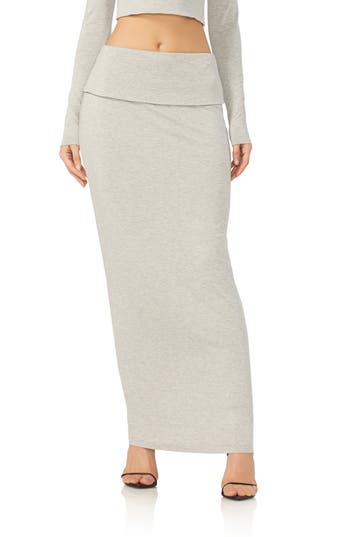 AFRM AFRM ESIN FOLDOVER JERSEY MAXI SKIRT