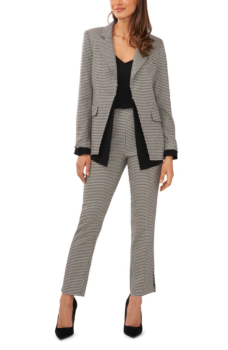 Halogen<sup>®</sup> Houndstooth Check Contrast Detail Blazer, Alternate, color, 