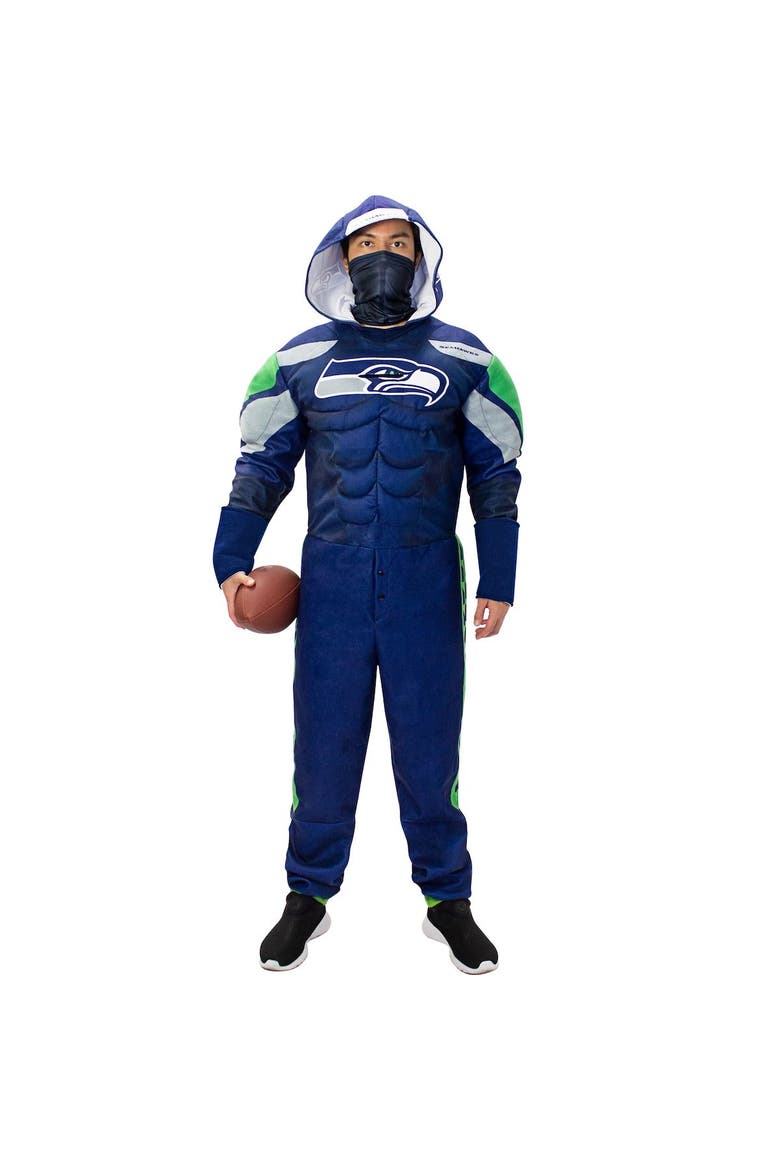 Men's College Navy Seattle Seahawks Game Day Costume, Main, color, Navy