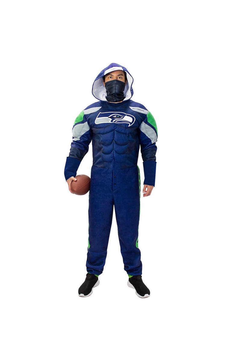 JERRY LEIGH Men's College Navy Seattle Seahawks Game Day Costume, Main, color, Navy