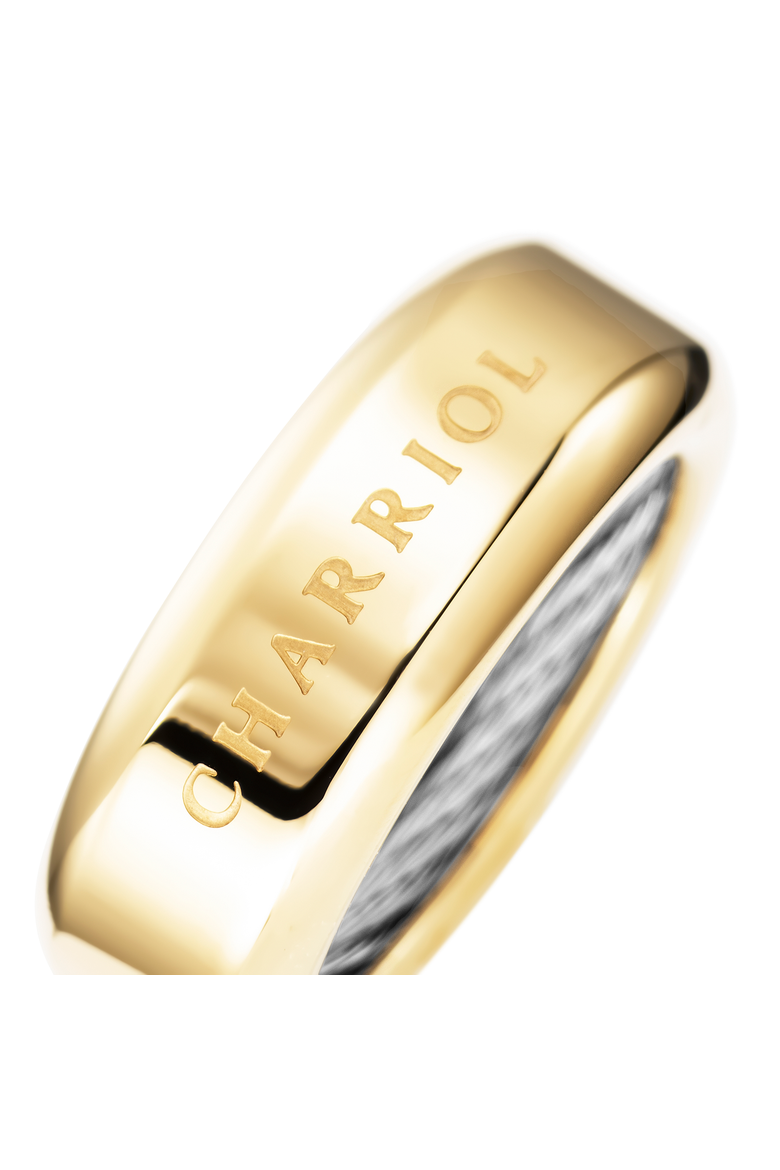 Celtic Dream Ring, Alternate, color, Yellow gold PVD