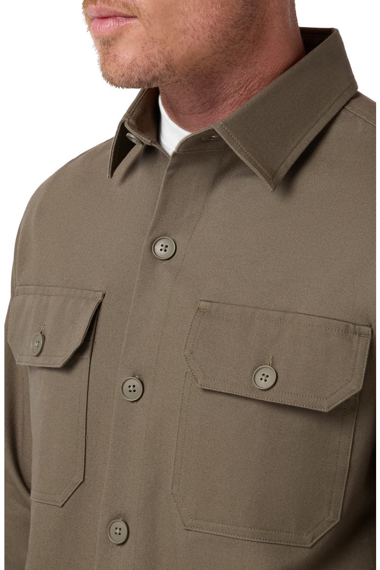 Warren Shirt Jacket, Alternate, color, OLIVE CLAY
