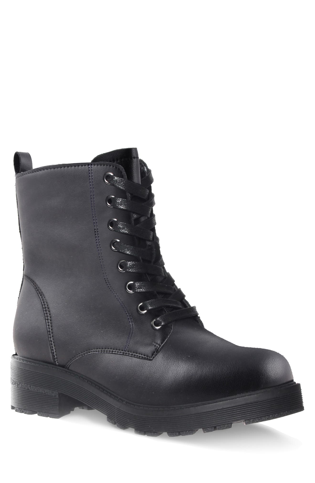 AquaDiva Noma Leather Lace-Up Boot