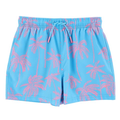 Kid's Little Dipper Swim Trunks with Mesh Lining and UPF 50+