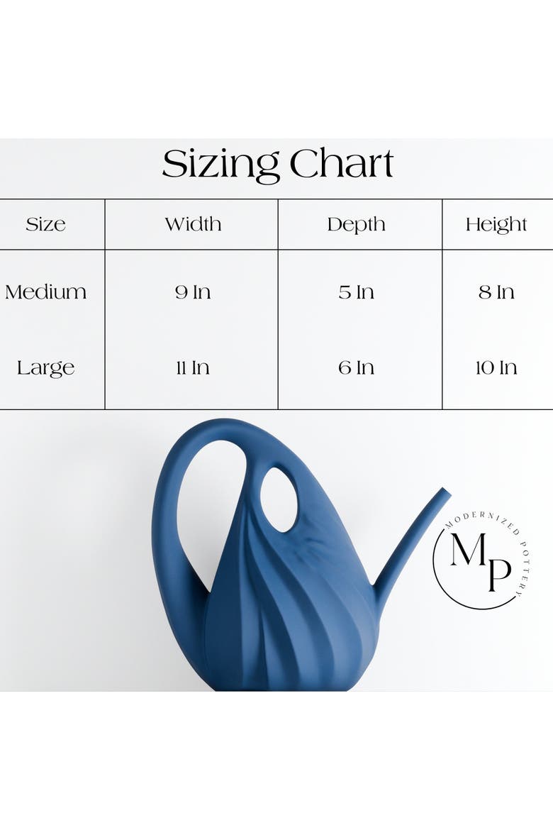 Swirl Watering Can, Alternate, color, Navy Blue