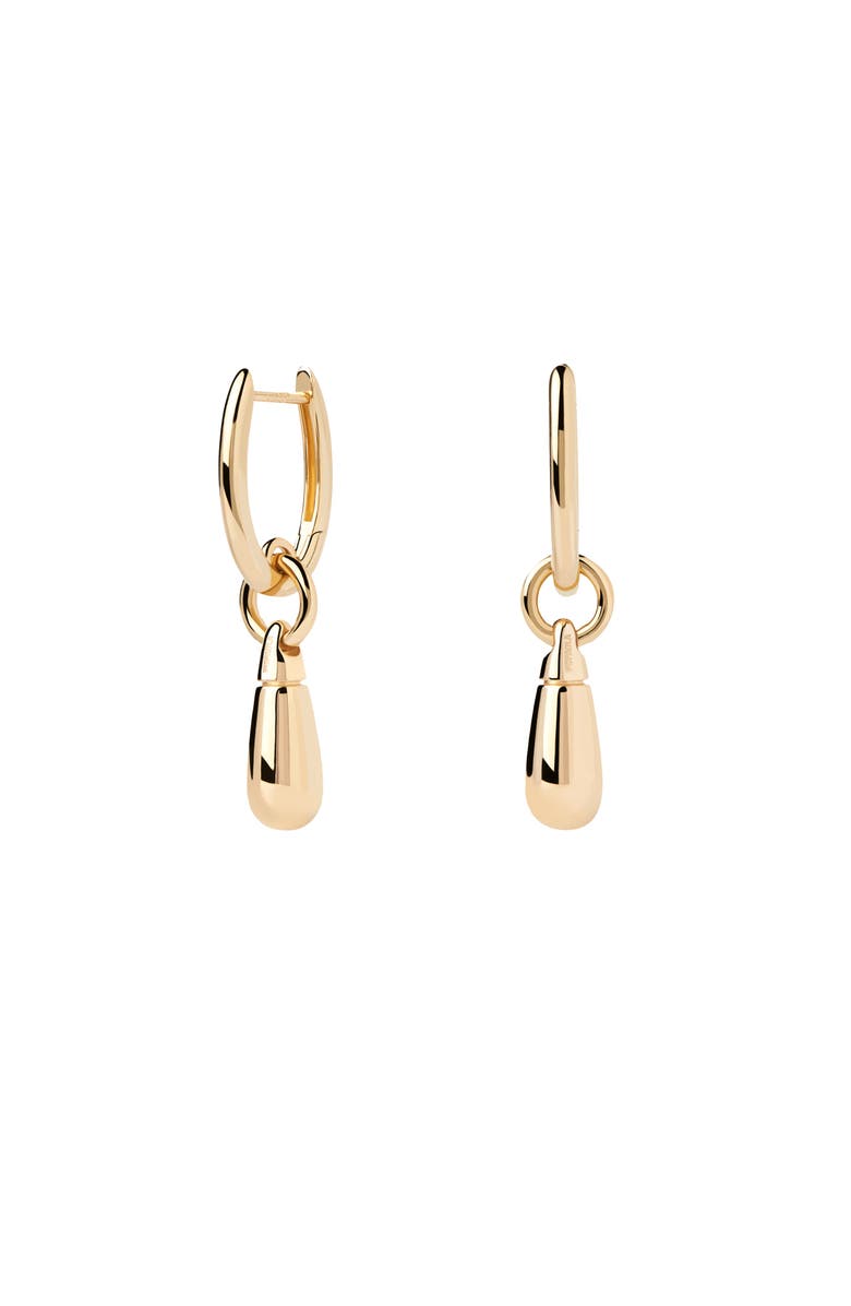 PDPAOLA Large Jupiter Single Hoop, Main, color, Labradorite