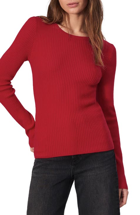 Rag and bone fashion red sweater