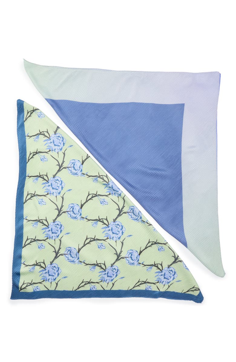 Steve Madden Vines & Roses 2-Pack Satin Scarves, Alternate, color,