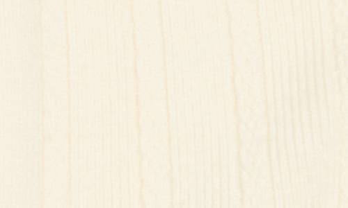 Rag & Bone Cynthia Johnny Collar Cable Knit Cardigan In Neutral