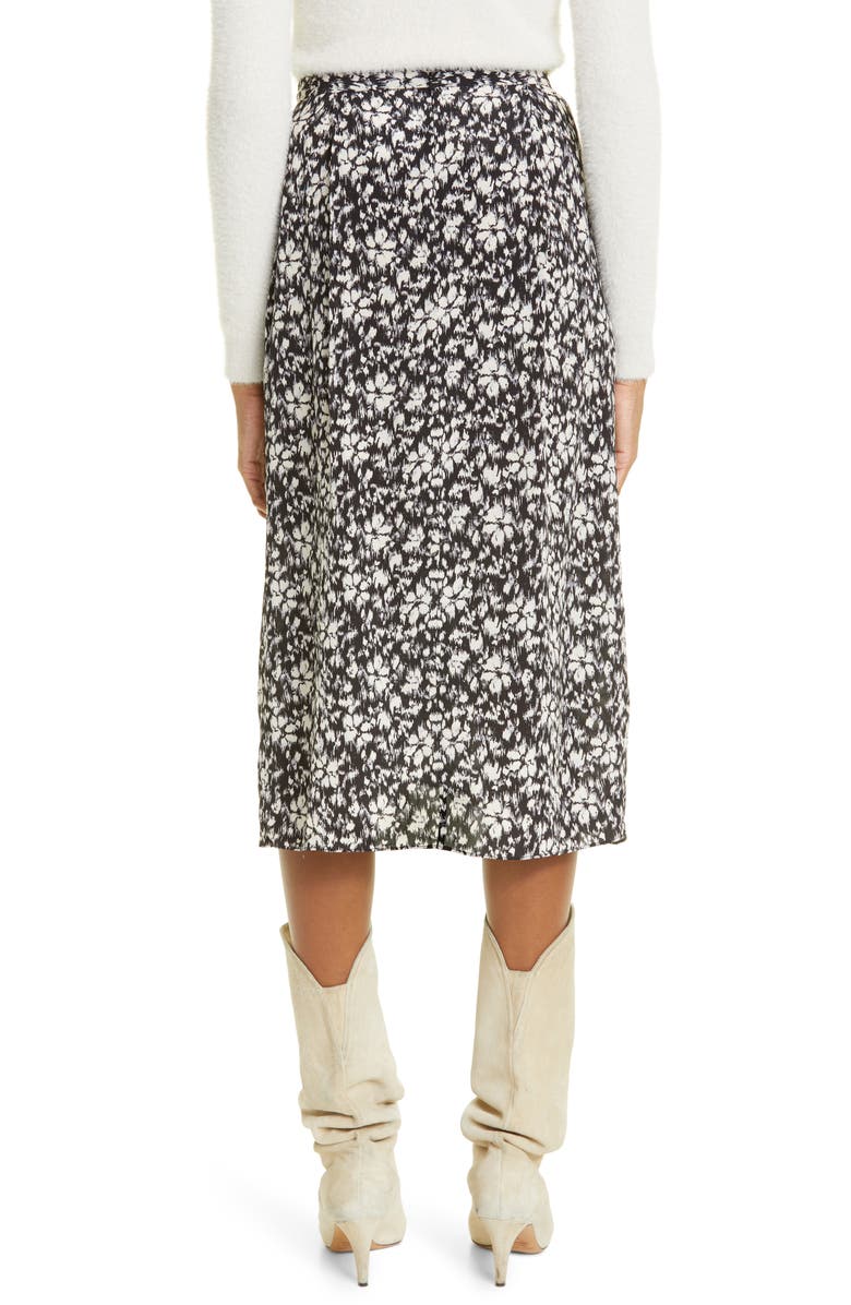 Isabel Marant Étoile Eolia Floral Skirt, Alternate, color, 