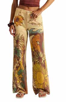 Free People Illusions Slouchy Straight Leg Jeans