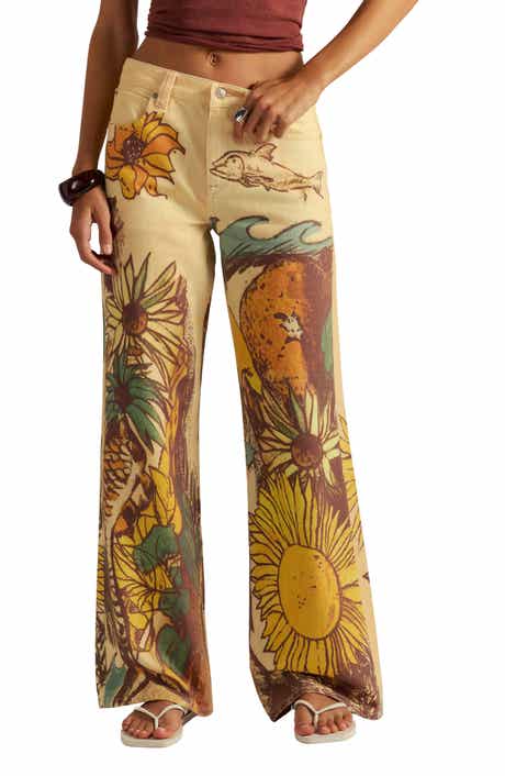Free People Illusions Slouchy Straight Leg Jeans
