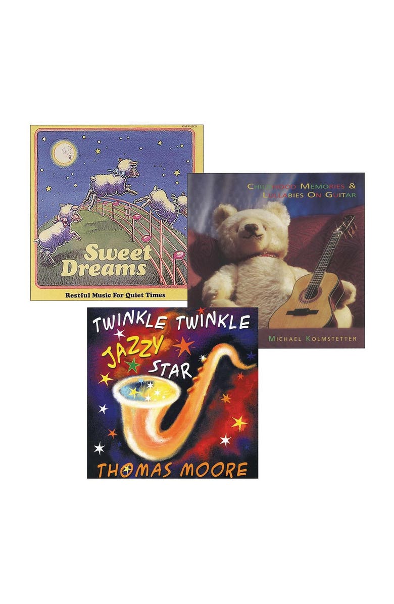 Kaplan Early Learning Company Naptimes CDs - Set of 3, Main, color, Multicolored