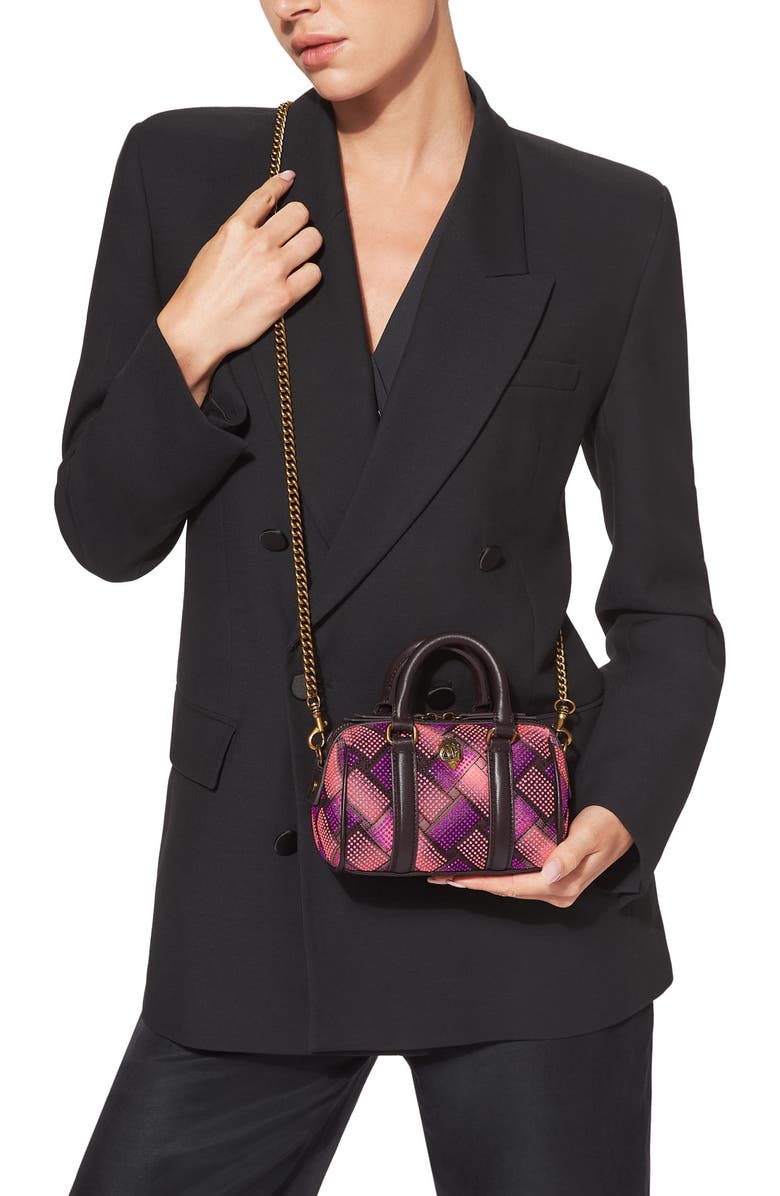 Kurt Geiger London Extra Small Kensington Boston Quilted Satchel, Alternate, color,