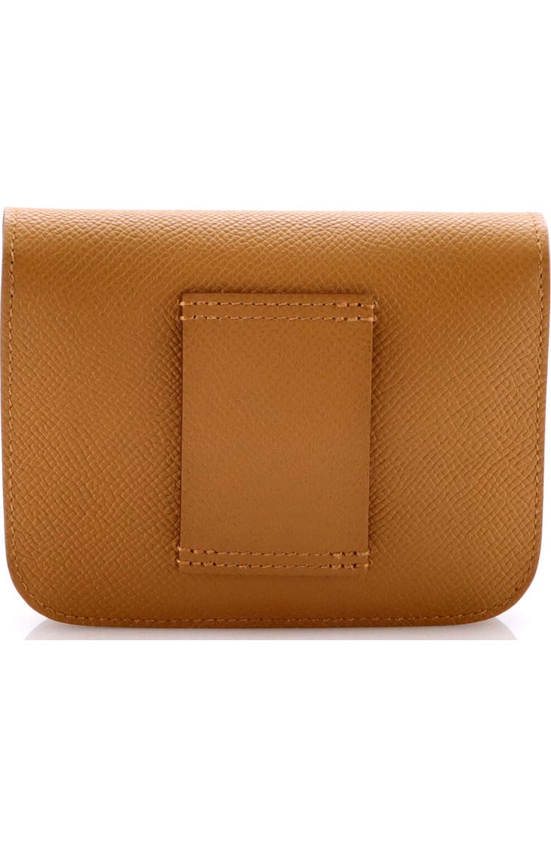 Pre-Owned Hermes Constance Slim Wallet Epsom, Alternate, color, Sesame