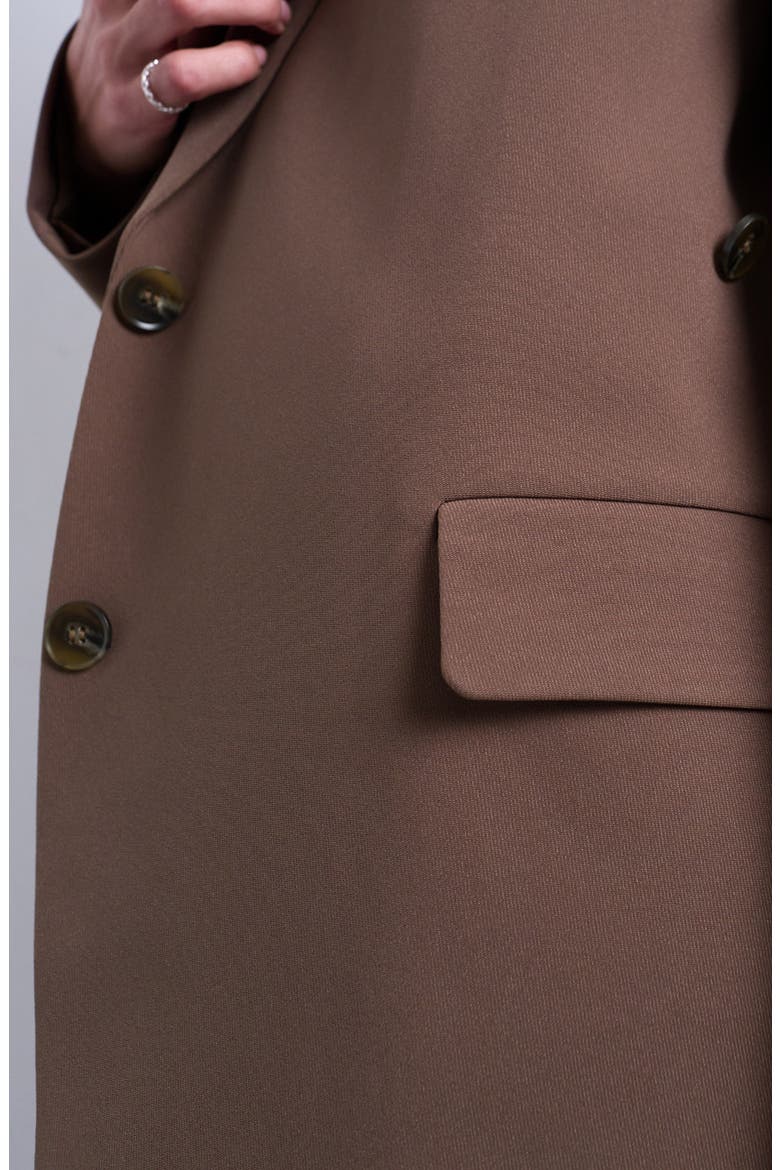 Asymmetric Slouchy Blazer, Alternate, color, TAUPE