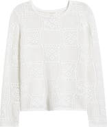 beachlunchlounge Tiara Crochet Look Sweater