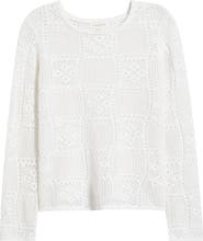 beachlunchlounge Tiara Crochet Look Sweater