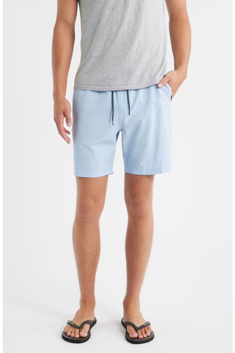 Boardwalk Jackson V Drawstring Shorts, Main, color, BLUE WIND