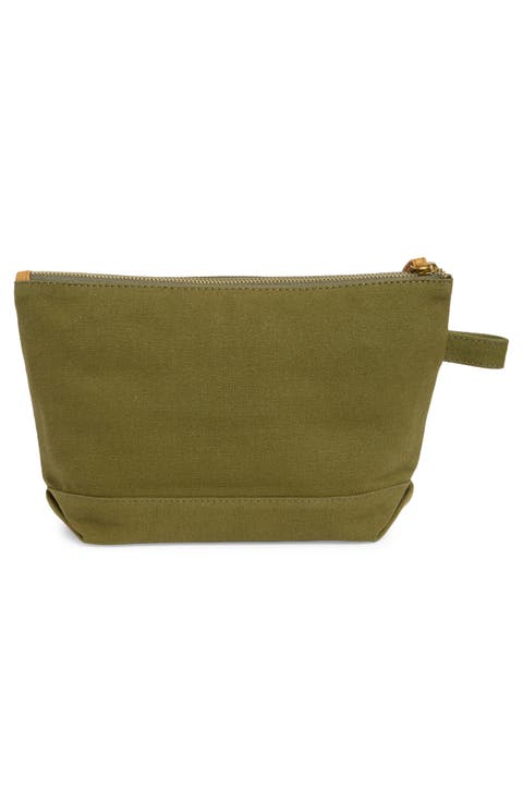 Alphabet City Cotton Canvas Pouch