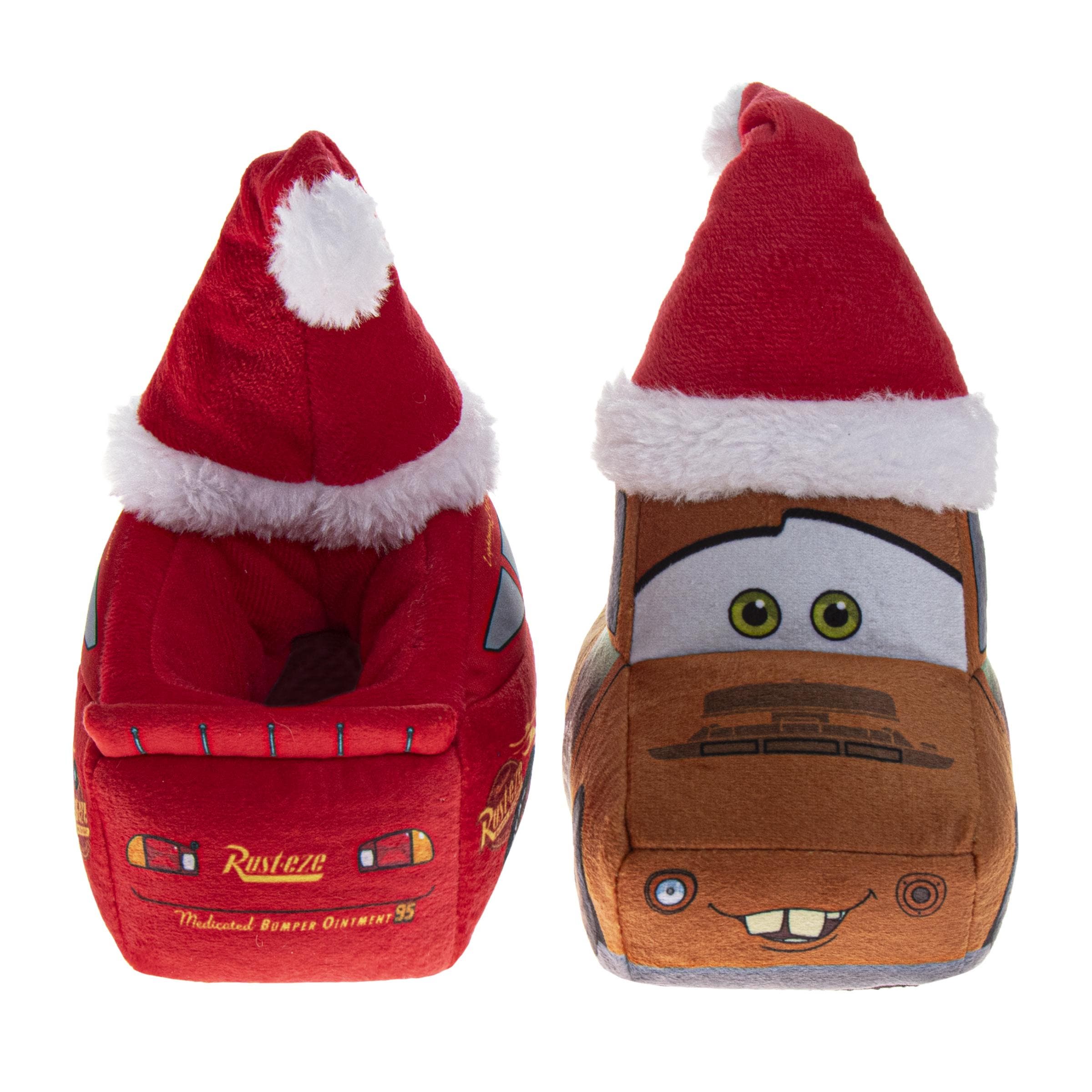 Disney Car Slipper Toddler Little Kid, Alternate, color, Red