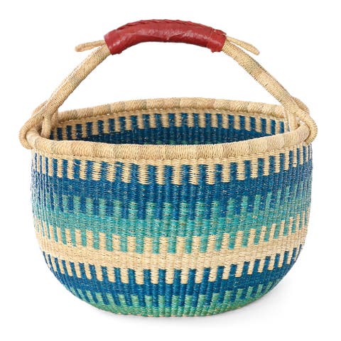 Patterned Bolga Basket