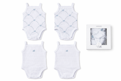 Pointelle Rocking Horse Undershirts Pack (Baby)
