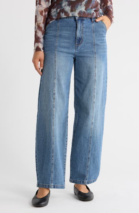 The Front Seam Barrel Jeans (Surfliner)