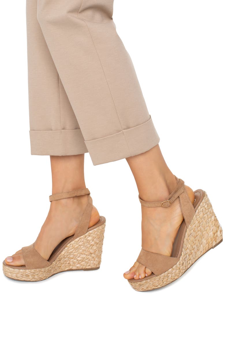 Kelsey Crop Tapered Pants, Alternate, color, BISCUIT TAN