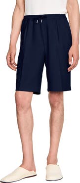 SANDRO Jersey Bermuda shorts