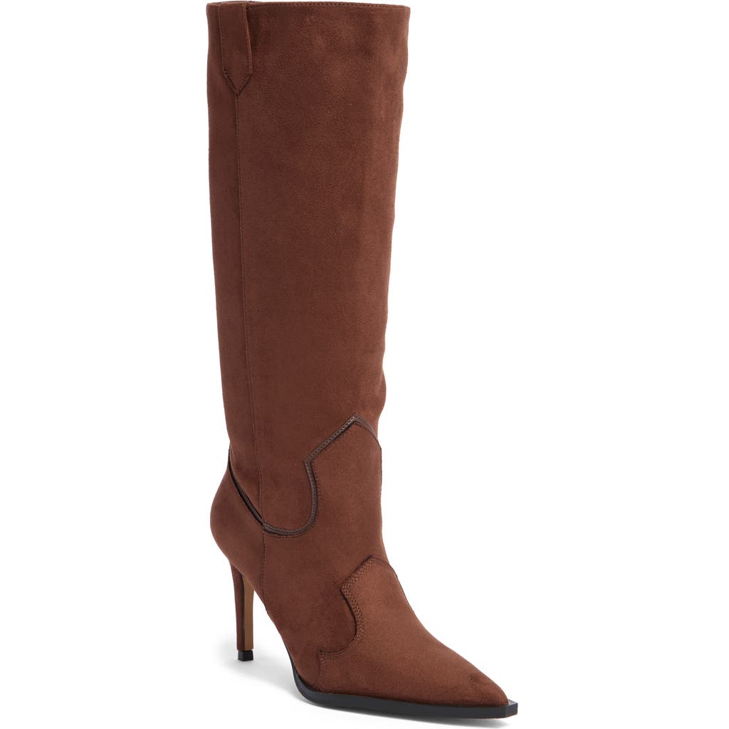 Steven New York Lanza Knee High Boot In Brown