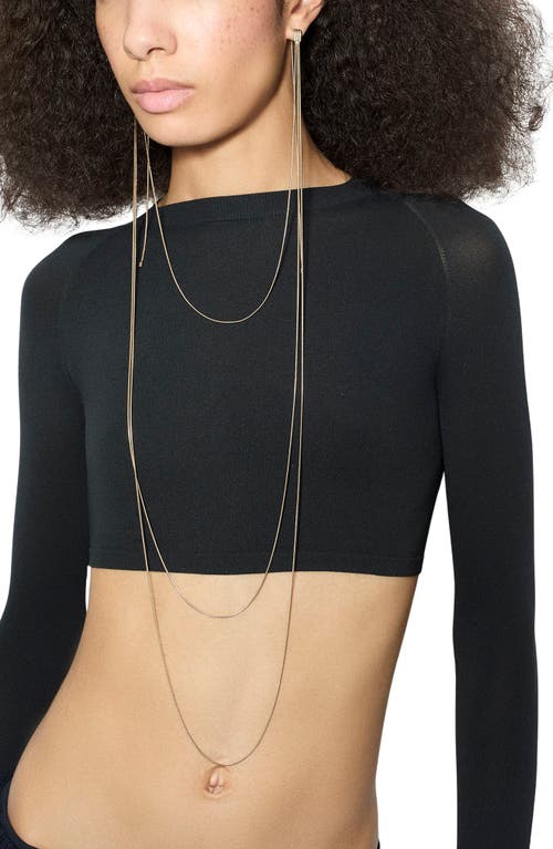 Alaïa Alaia Womens Noir Alaia Slim-fit Cropped Wool-blend Cardigan In Noir Alaia