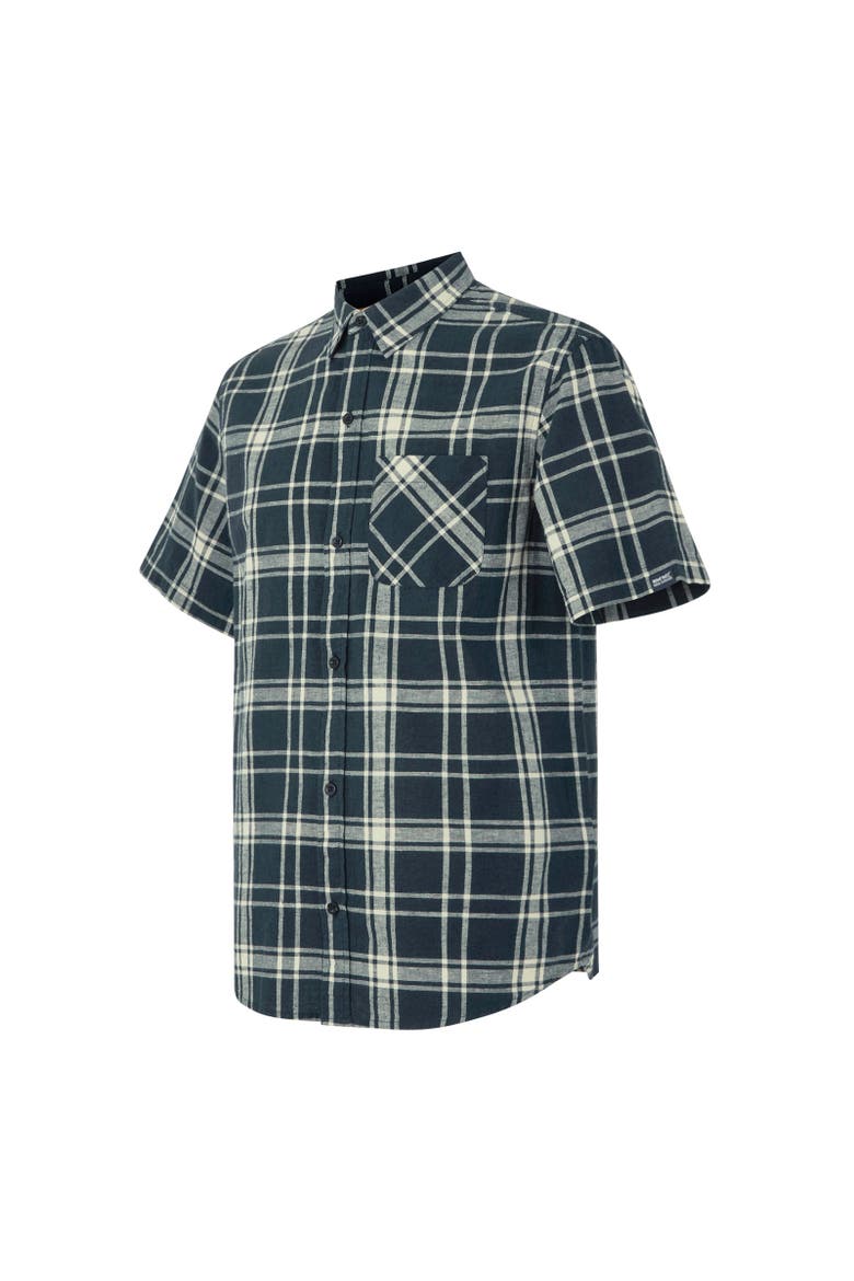 Loran Short-sleeved Shirt, Alternate, color, Navy