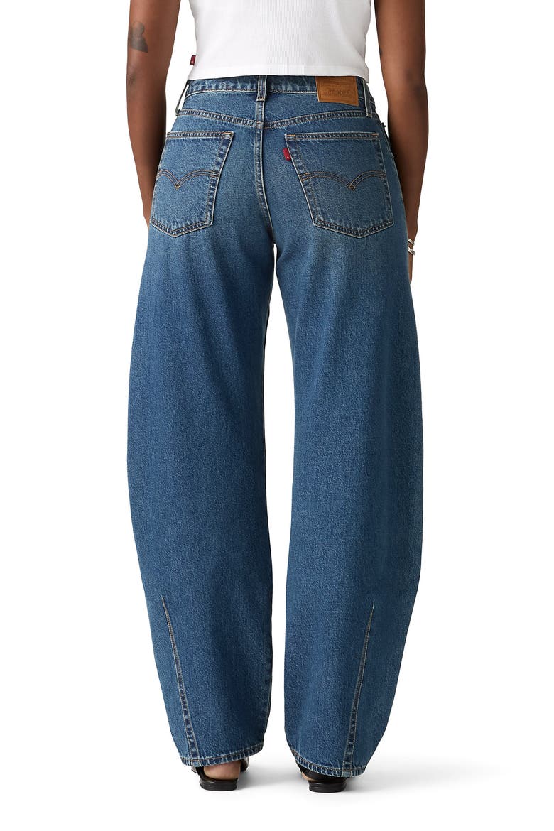 Baggy Dad Barrel Jeans, Alternate, color, MOST WANTED