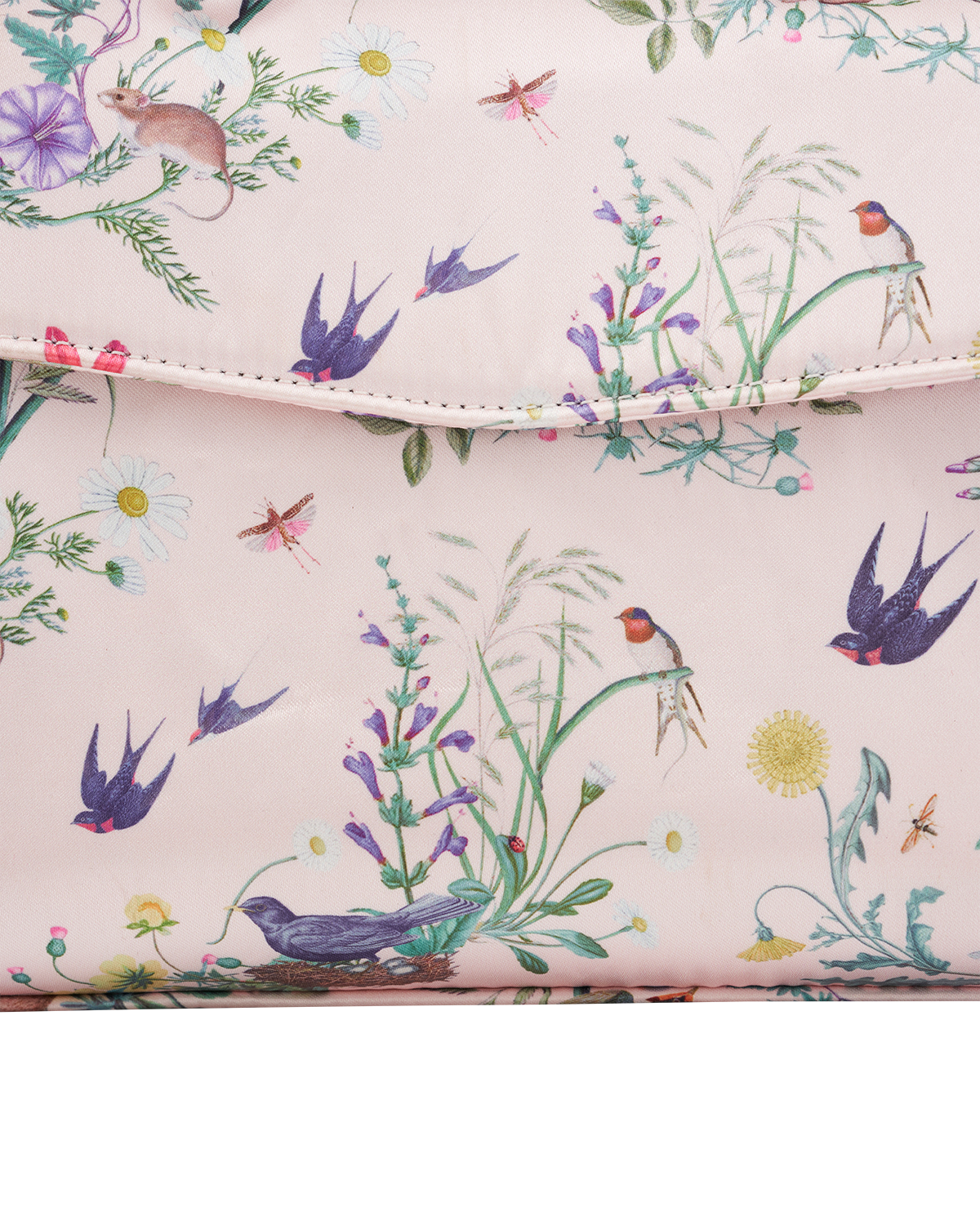 Fable England High Tea Mini Top Handle Tote, Alternate, color, Pink