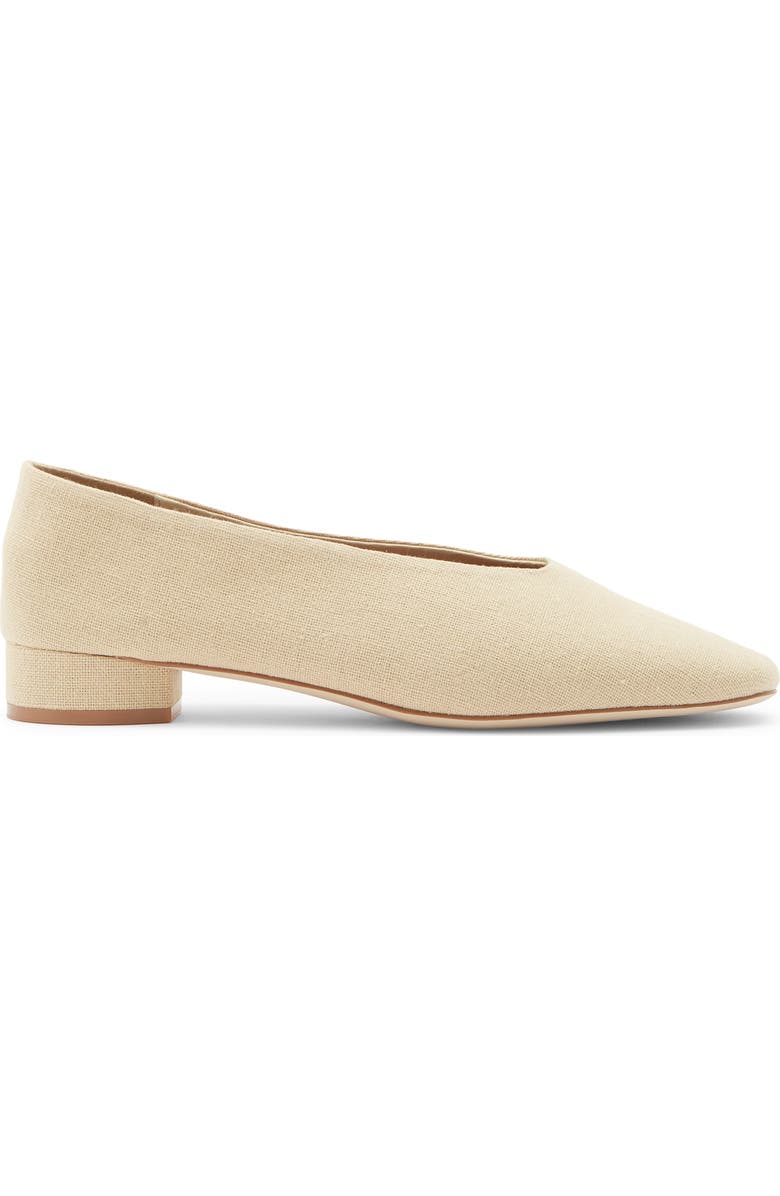 Jeffrey Campbell Trustee Pump, Alternate, color, Beige Canvas