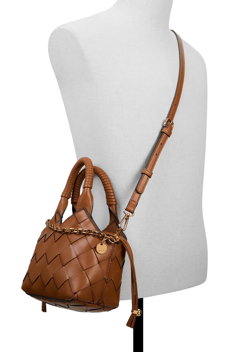 ALDO Royffe Woven Top Handle Bag, Alternate, color,