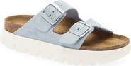 Birkenstock Airzona Chunky Suede Slide Sandal