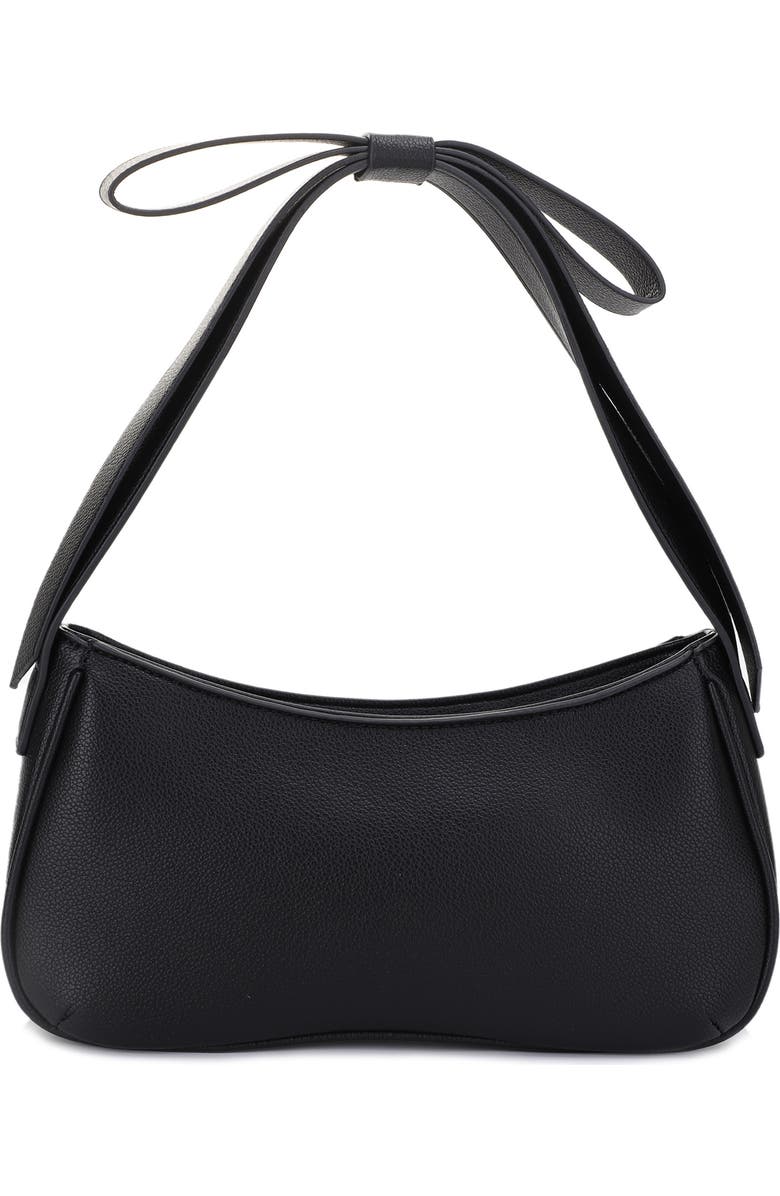 Mali + Lili Marissa Bow Recycled Vegan Leather Shoulder Bag, Main, color,