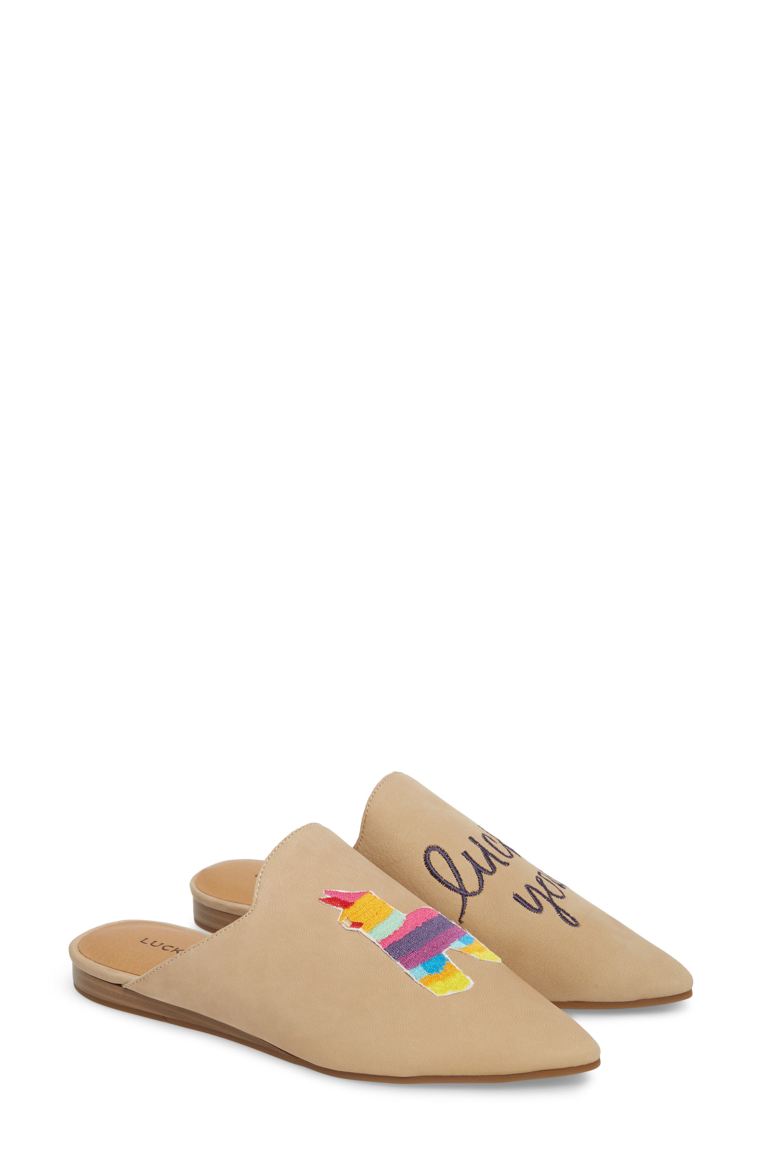 Blythh II Mule, Main, color, TRAVERTINE NUBUCK