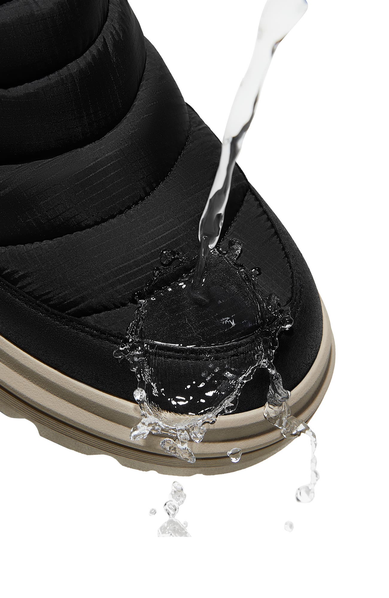 VIVAIA Waterproof PufferTherm Warm Boots, Alternate, color, Black/Desert